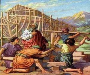 yapboz Noah evrensel sel kadar seçecek kurtarmak için onun ark inşa